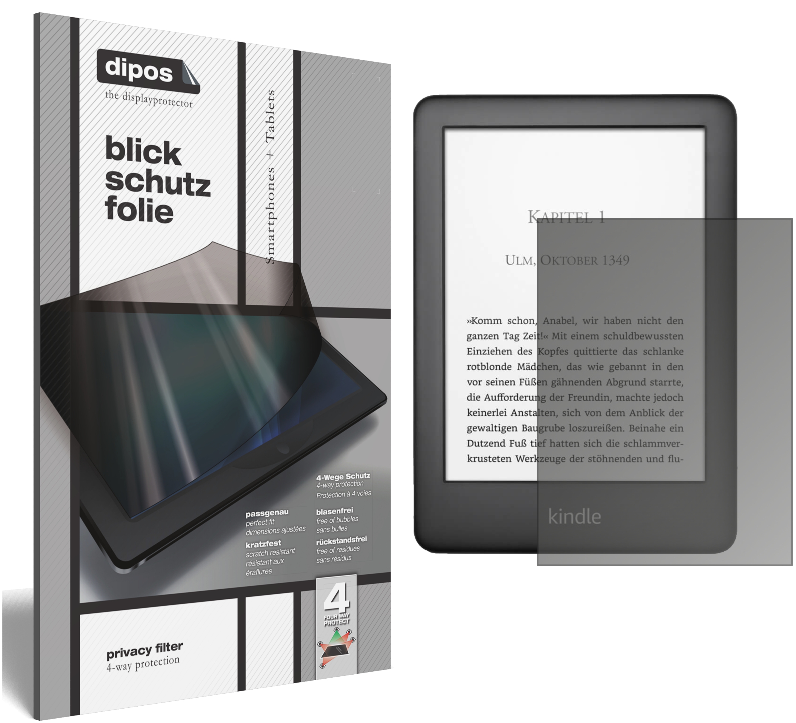 Amazon Kindle Ereader of the 10. generation (2019) Eye Protection Foil Matte eBay