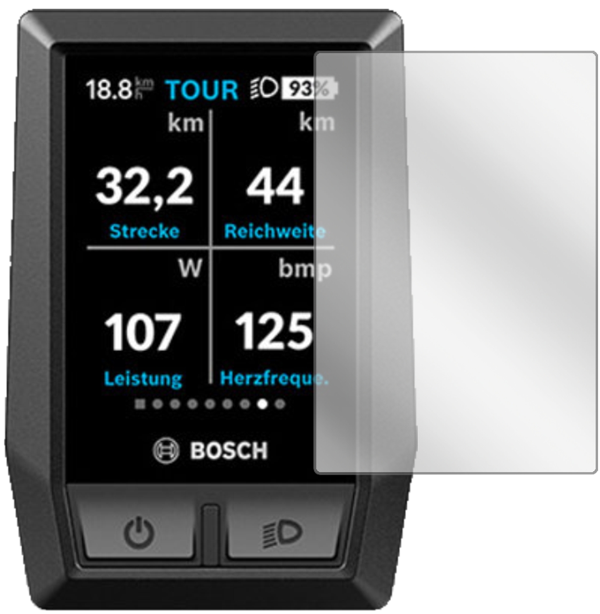 Screen protector film for bosch kiox ebike display protector clear dipos eBay