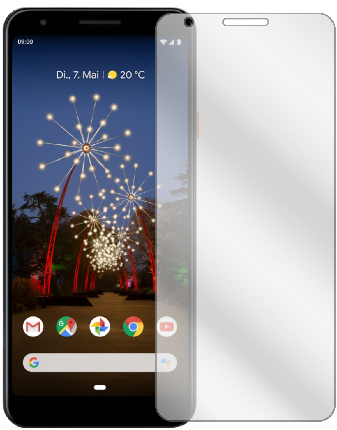 Dipos I 6X Pellicola Protettiva Antiriflesso Per Google Pixel 2 – Protezione Opaca Made In Germany - 3