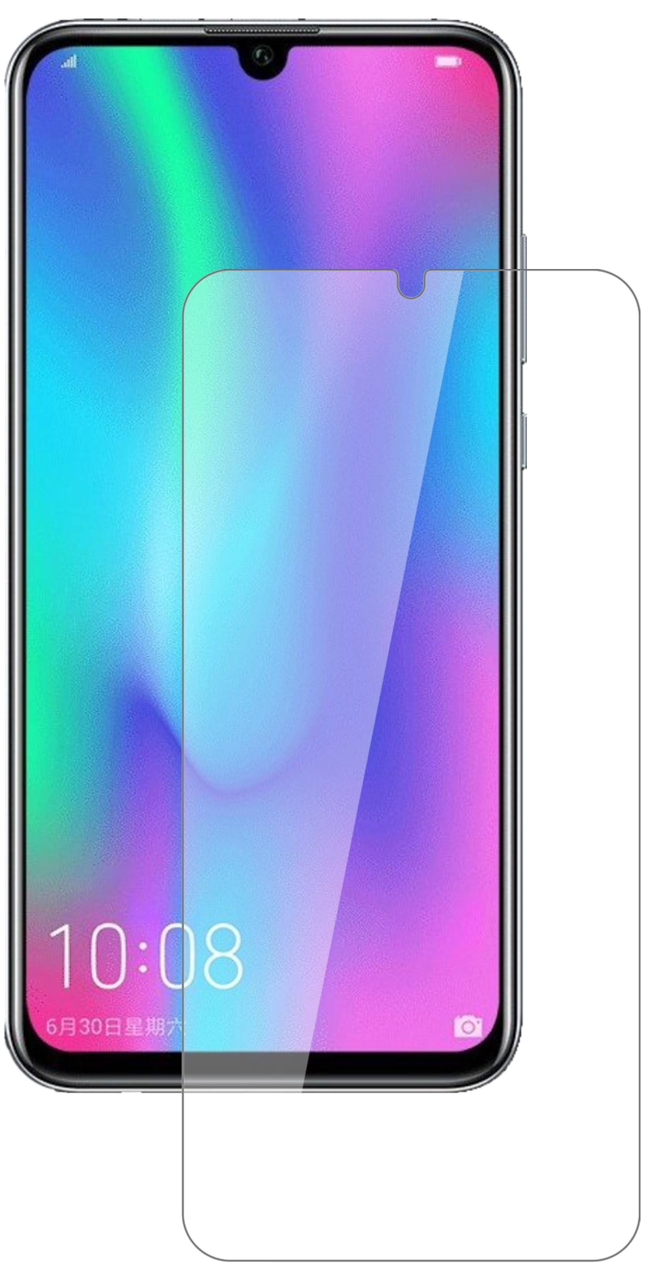 Pellicola Protettiva per Honor 10 Lite Protezione Schermo Antiriflesso dipos