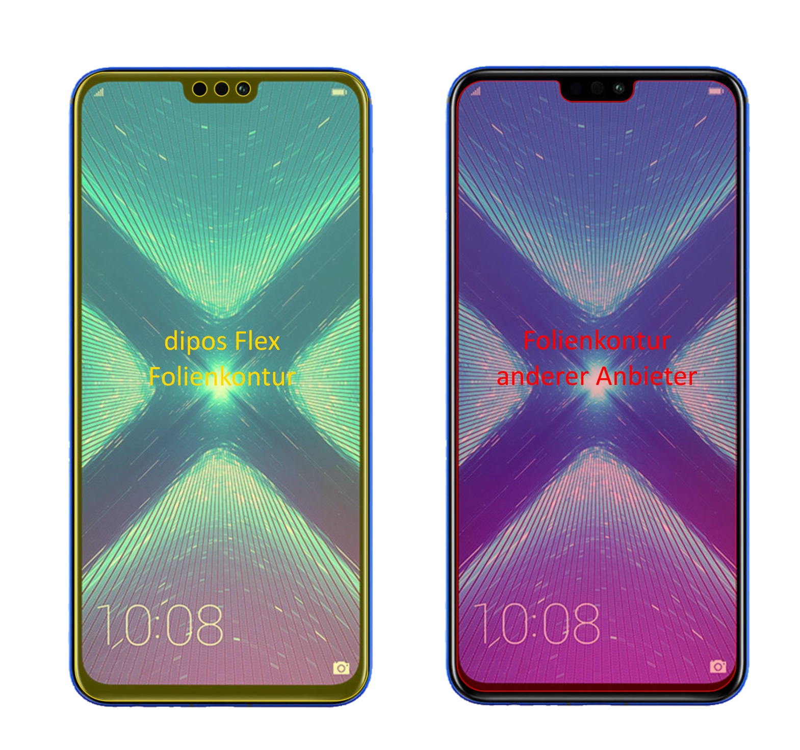 6x Pellicola per Huawei Enjoy Max Protettiva Protezione Schermo Cristallo dipos