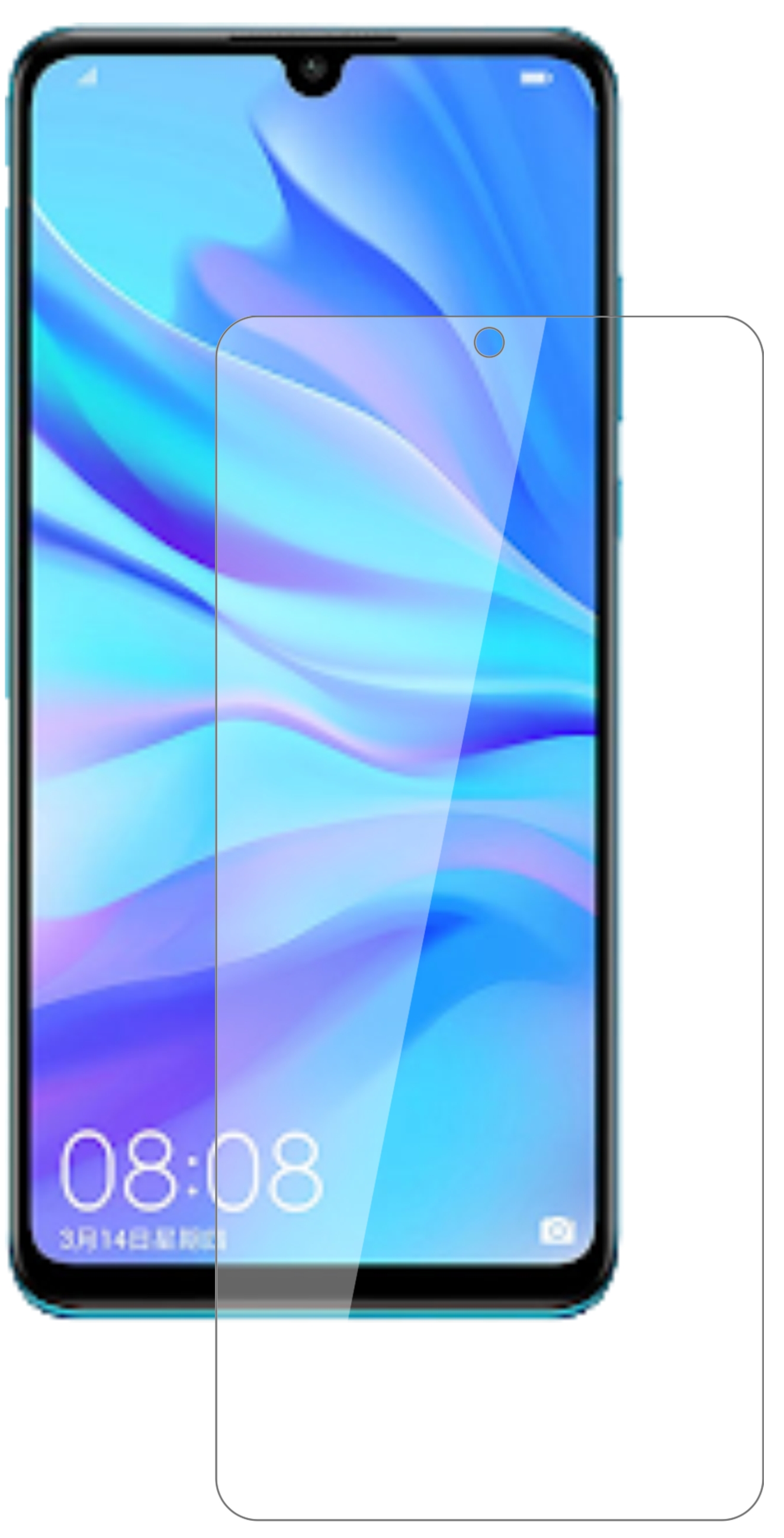 Dipos 2x Pellicola Protettiva Per Xiaomi Mi 10 - FLEX Full Cover 3D Per Schermo Curvo, Anti-Urto E Trasparente (Made In Germany)