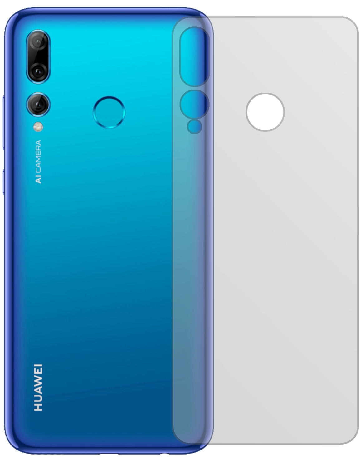 2x Pellicola per Huawei P Smart Pro (2020) Protettiva
