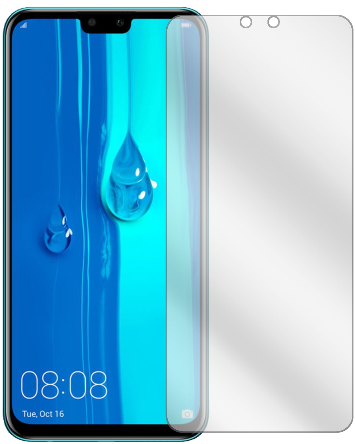 5x Pellicola Protettiva per Huawei P Smart S Protezione Schermo Claro Display