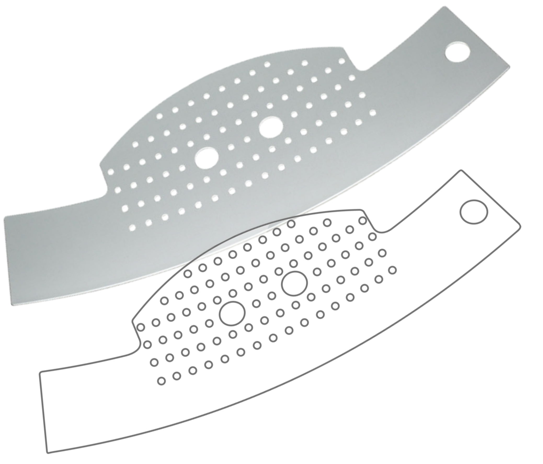 Anti-Shock für Jura C5 Tropfblech Folie klar Abtropfblech Abtropfgitter