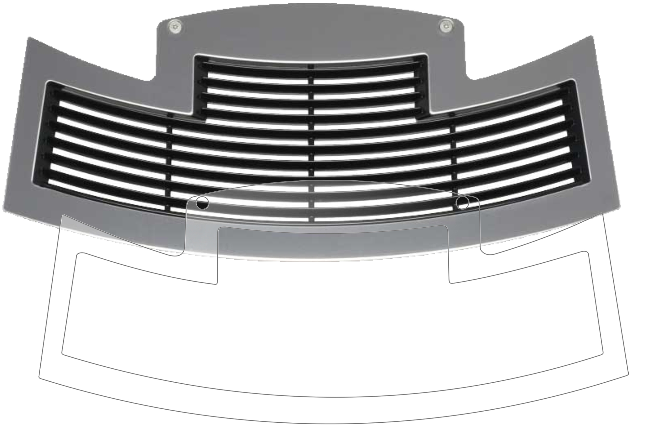Schutzfolie für Jura E60 ab 2015 Tropfblech Anti-Shock matt 9H Display Folie