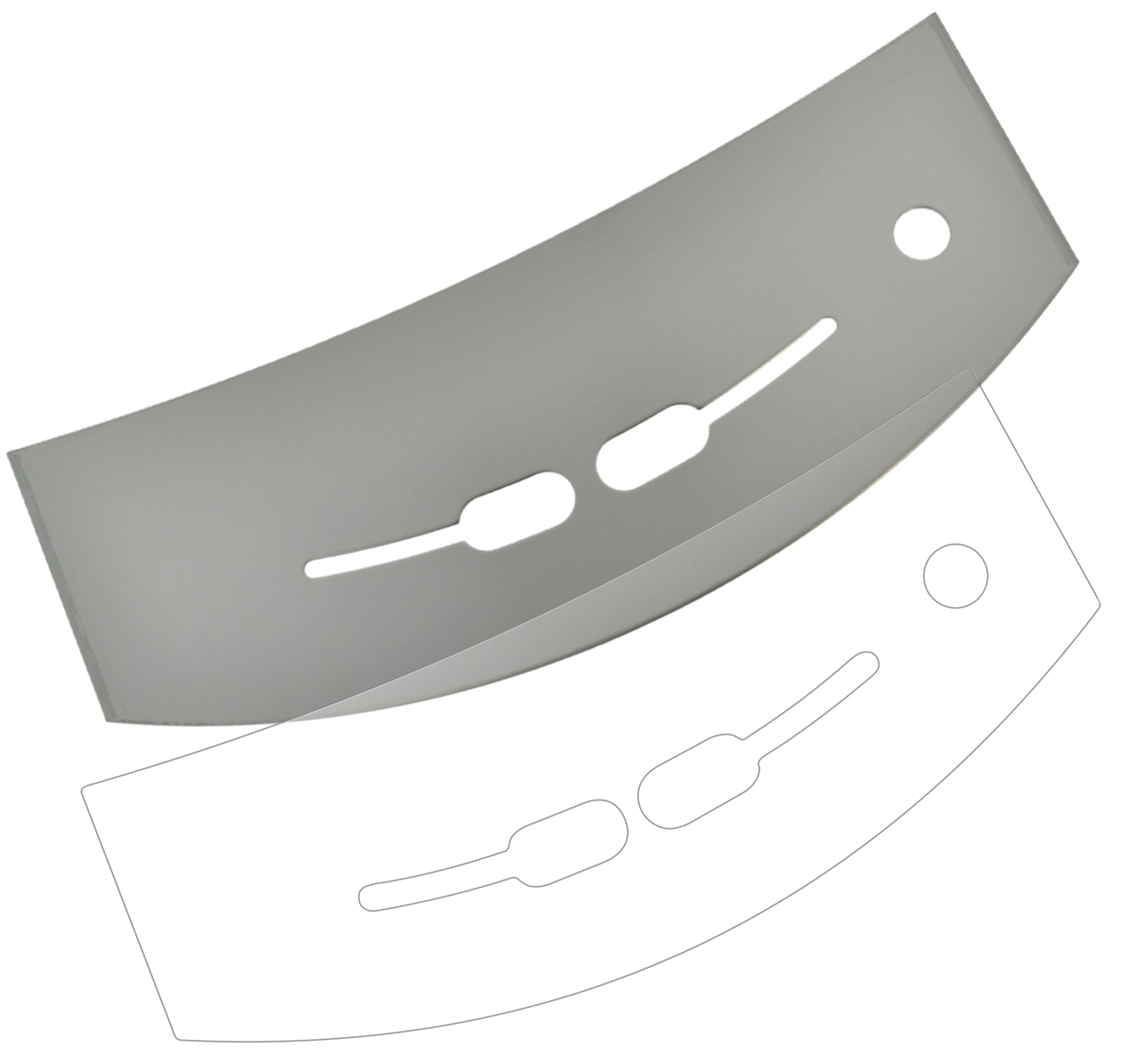 Anti-Shock für Jura J5 Tropfblech Folie matt Abtropfblech Abtropfgitter