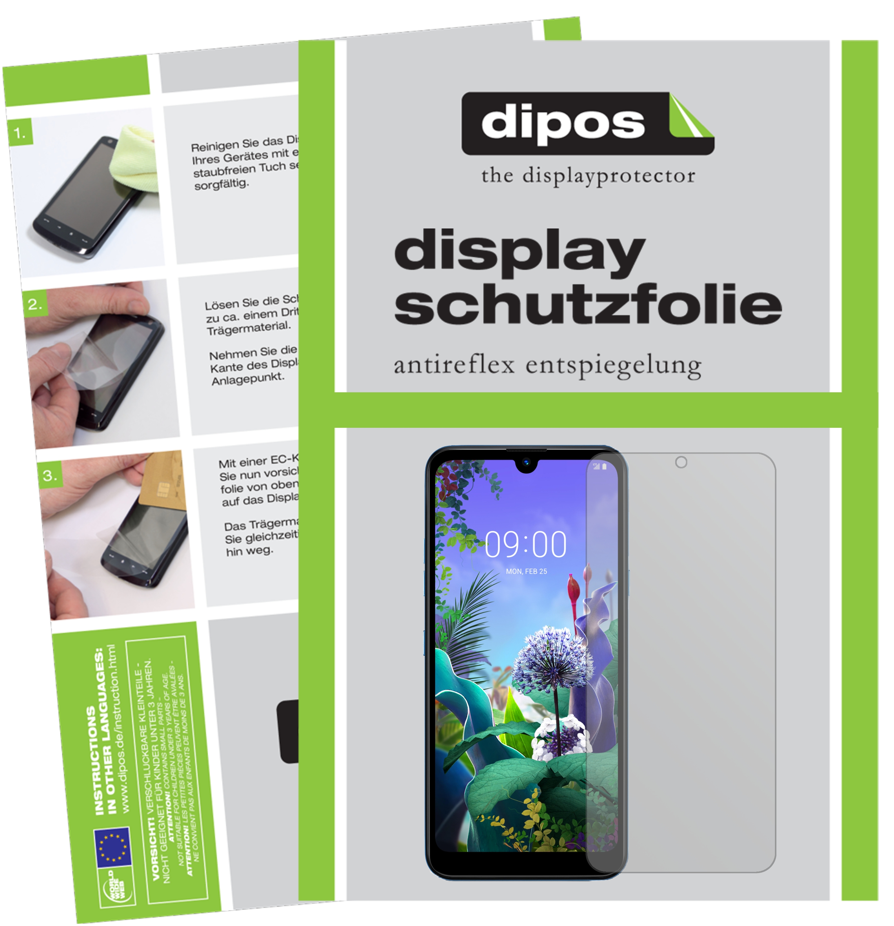 dipos FLEX 2x Pellicola Protettiva opaca per Aimiuvei T45 Kids
