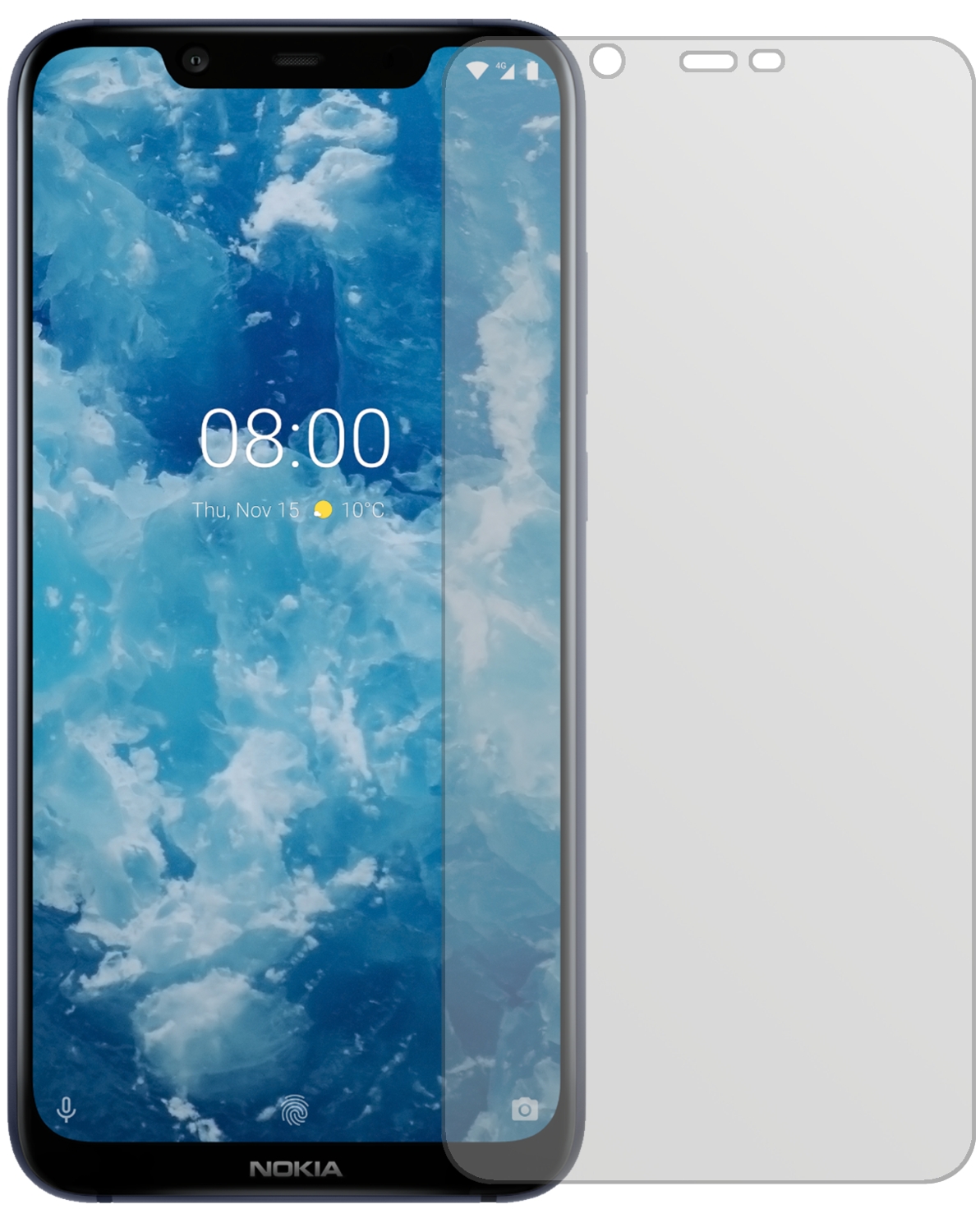 dipos I Pellicola Protettiva Opaco Compatibile con Nokia G50