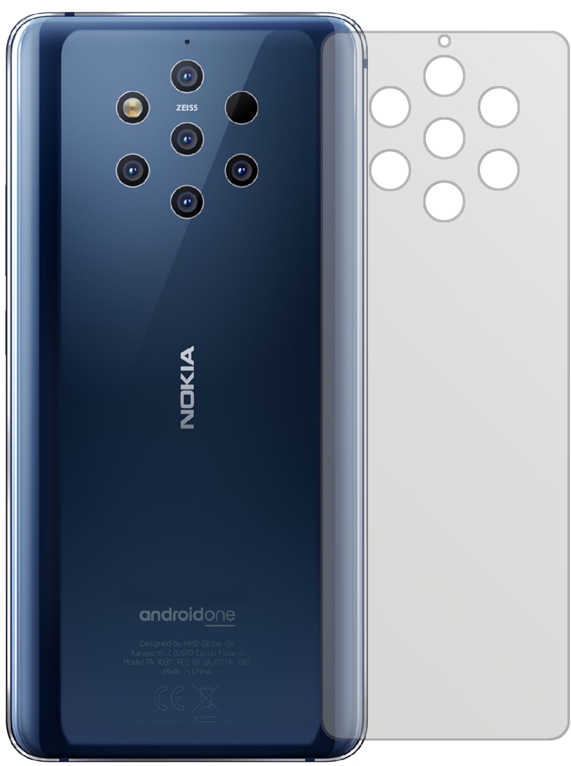 Dipos 5x Pellicola Protettiva Antiriflesso Per Nokia 2.4 - Opaca E Anti-Impronta, Made In Germany