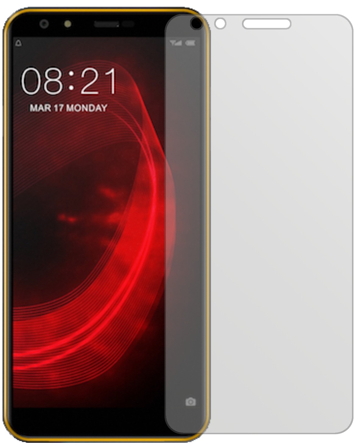 2x Pellicola per Huawei Y9s posteriore Protettiva Protezione Antiriflesso