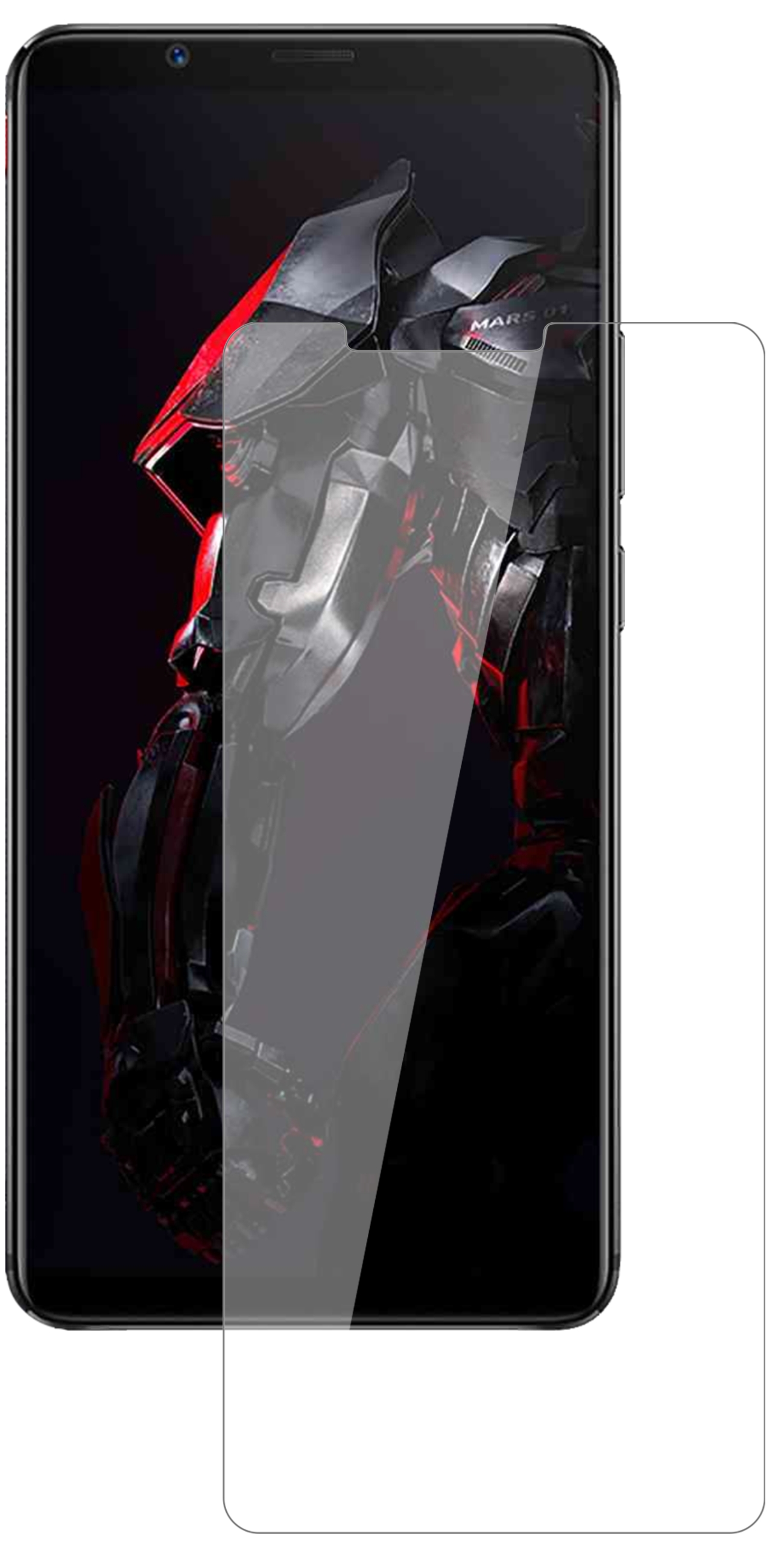 2x Pellicola Protettiva per NUBIA Red Magic 8 Pro Protezione Schermo Claro
