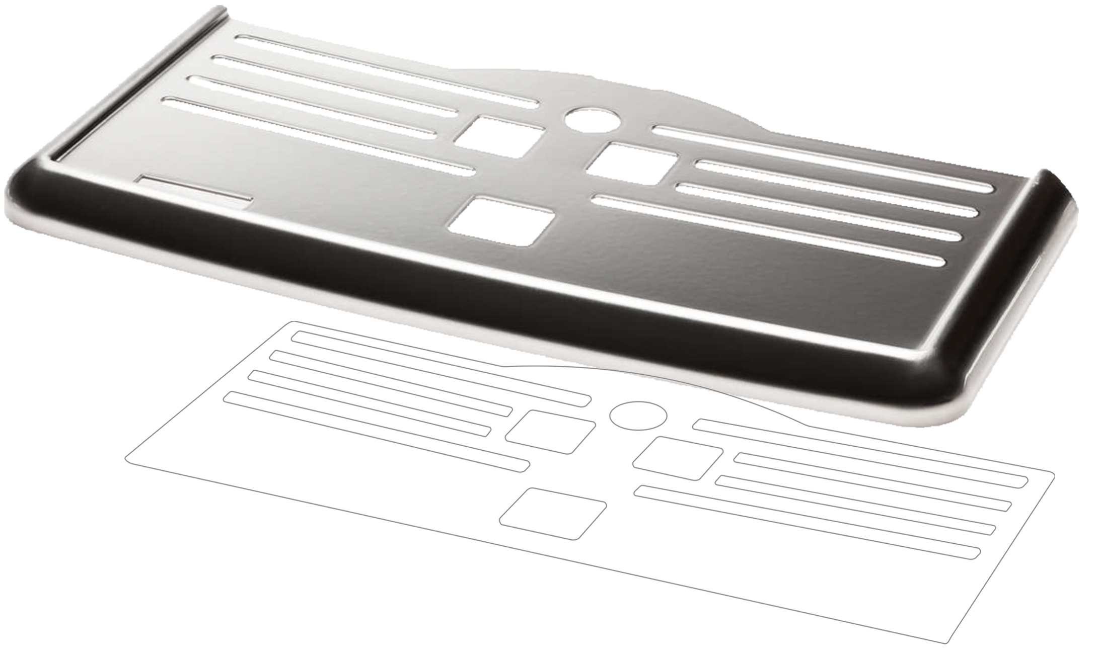 Lámina protectora para Philips EP5333/10 chapa de goteo anti-choque transparente 9H lámina de pantalla - Imagen 1 de 8