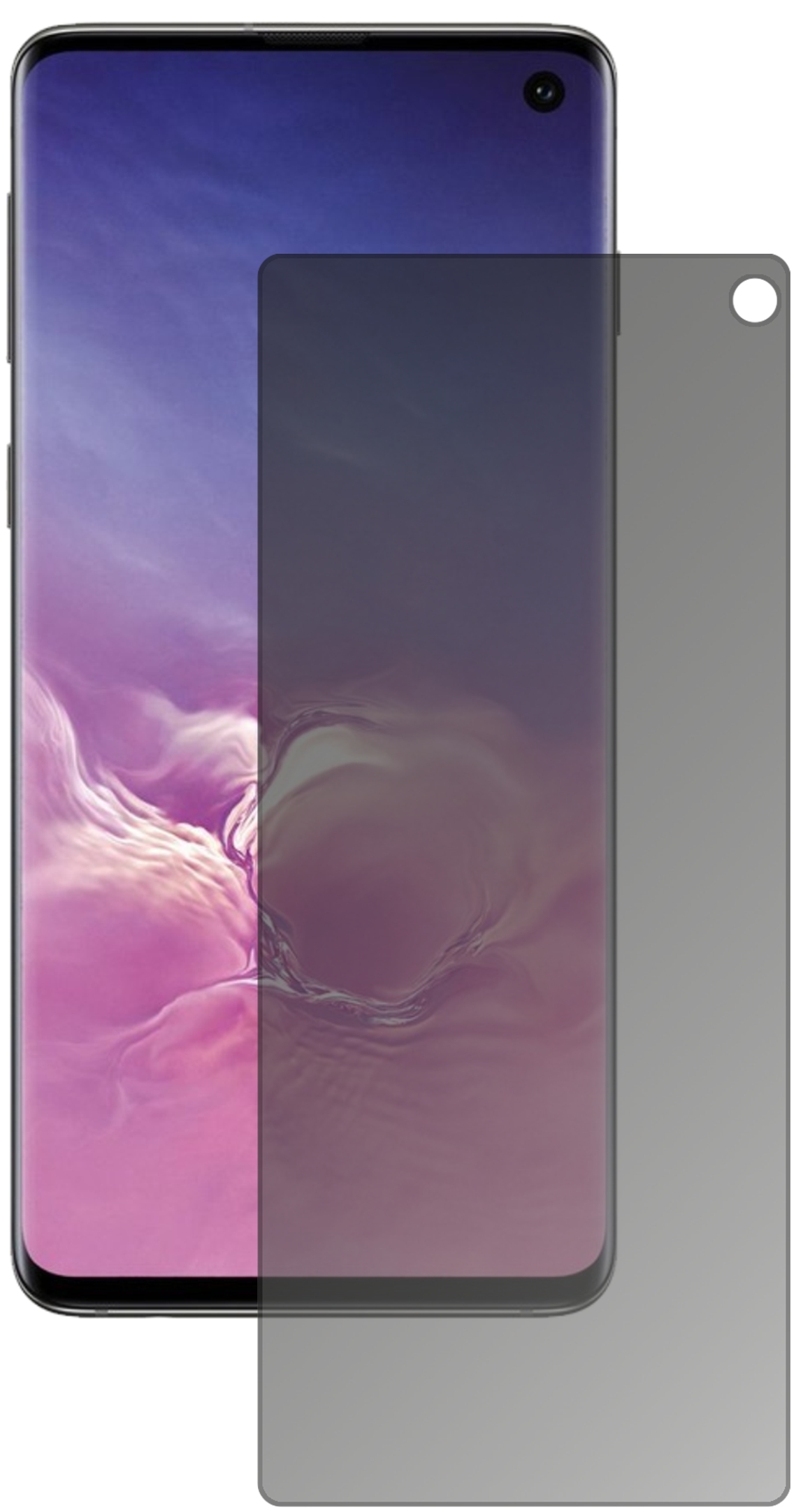 Schutzfolie für Samsung Galaxy S10 mit Sichtschutz Blickschutz Folie eBay