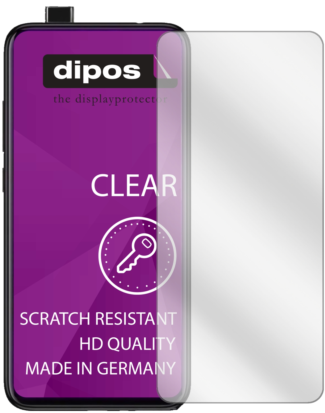 Dipos 6X Pellicola Protettiva Antiriflesso Per Xiaomi Redmi 4A - Made In Germany - Opaca Anti Graffio