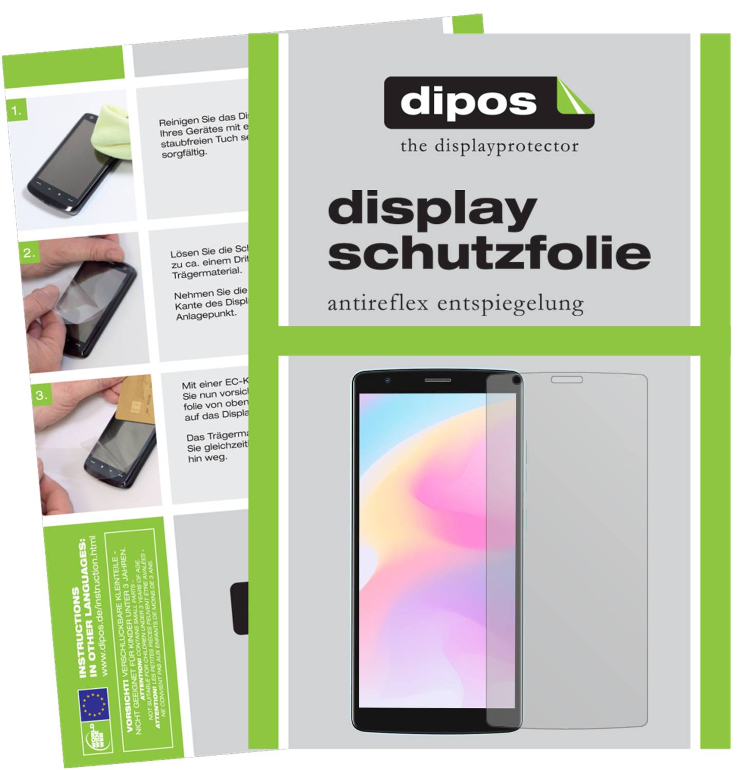 dipos I 6X Pellicola Protettiva Compatibile con Blackview A20 PRO