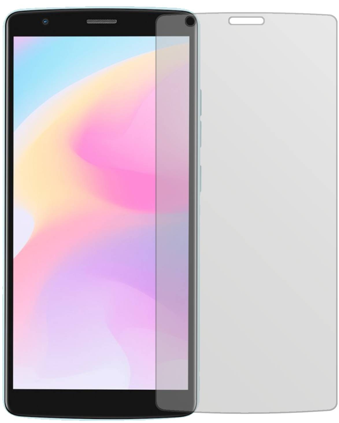 2x Pellicola per Blackview A20 Pro Protettiva Protezione Flessibile 9H dipos