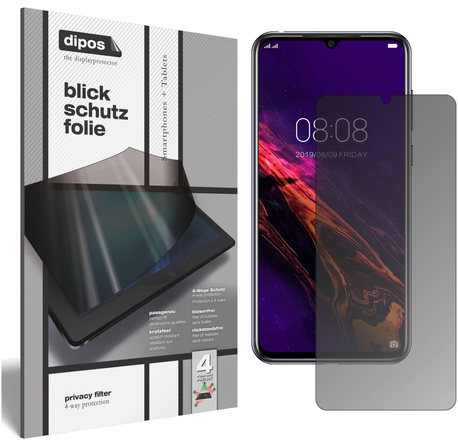 Pellicola Protettiva per Doogee N20 Pro Protezione Schermo Claro Display dipos