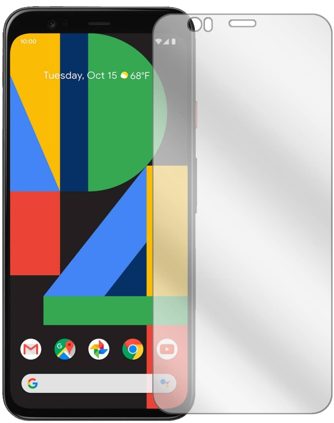 Dipos FLEX 3x Pellicola Protettiva Per Google Pixel 4 – Copertura Totale 3D, Antiurto, Made In Germany - 3