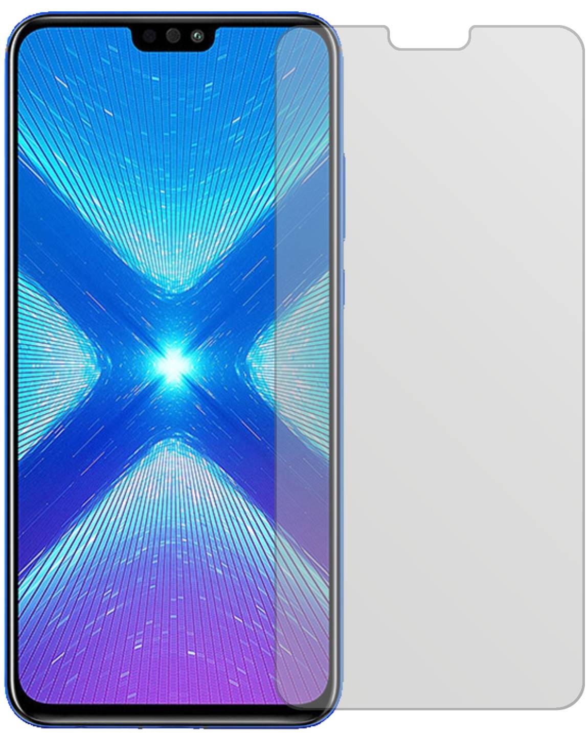Pellicola Protettiva per Honor View 10 Lite Protezione Vista 4 modi dipos
