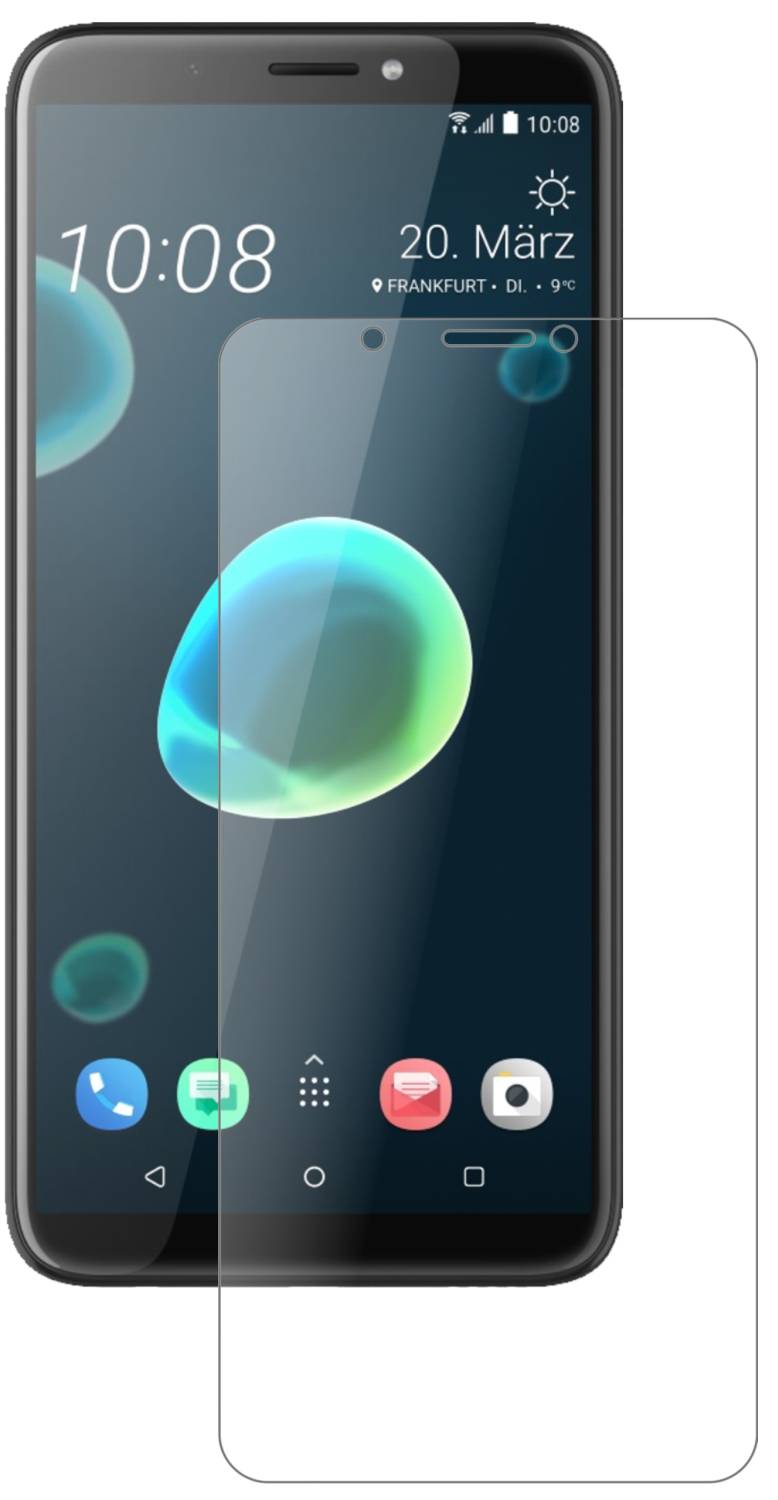 dipos I 2X Pellicola Protettiva Compatibile con HTC Desire C
