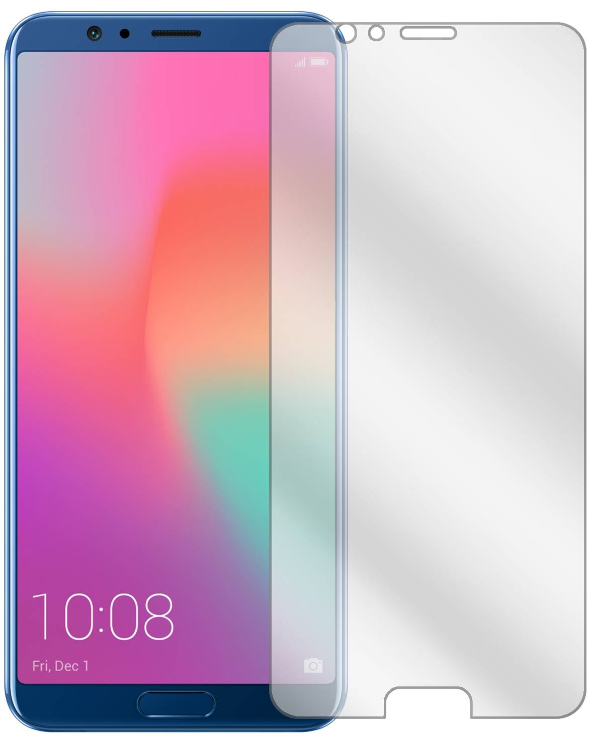 Dipos 6X Pellicola Protettiva In Cristallo Per Huawei Honor View 10 - Made In Germany, Taglio Laser, Anti Graffio
