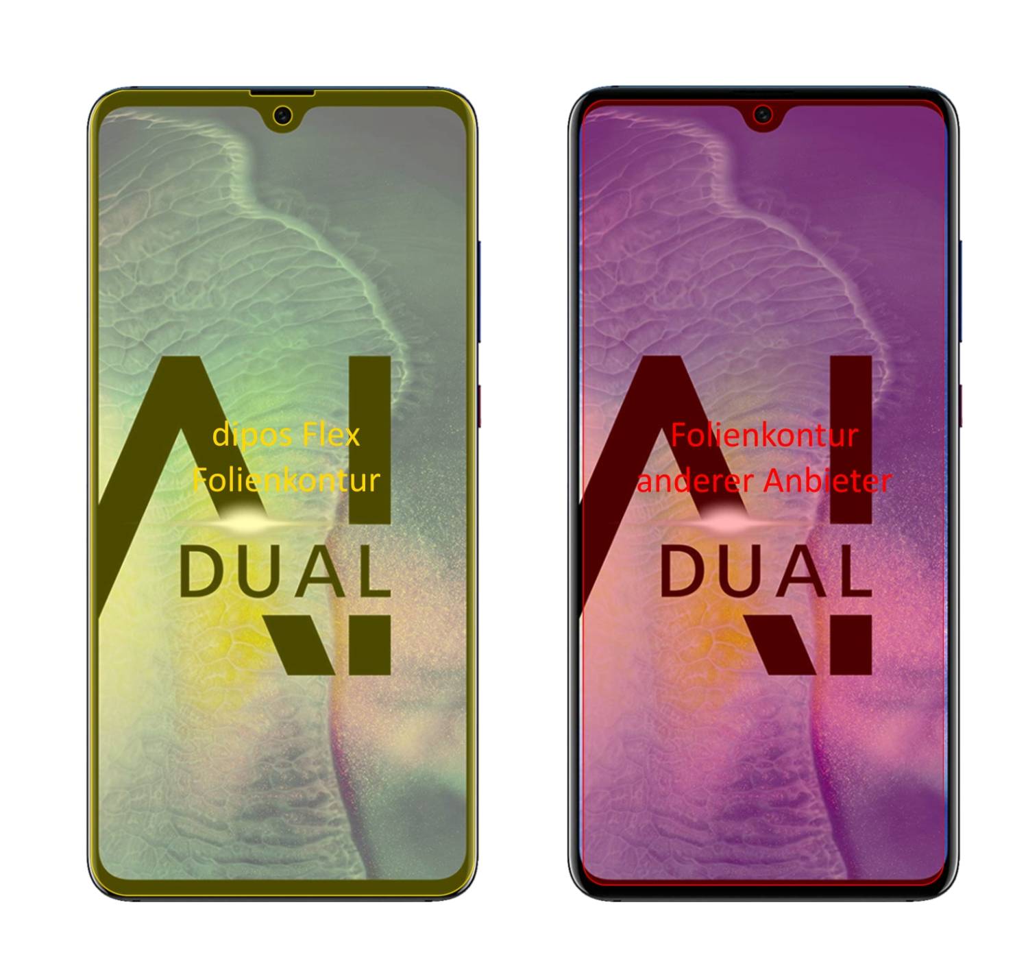 3mk Arc+ - Pellicola Protettiva per Huawei P20 | Protezione Schermo
