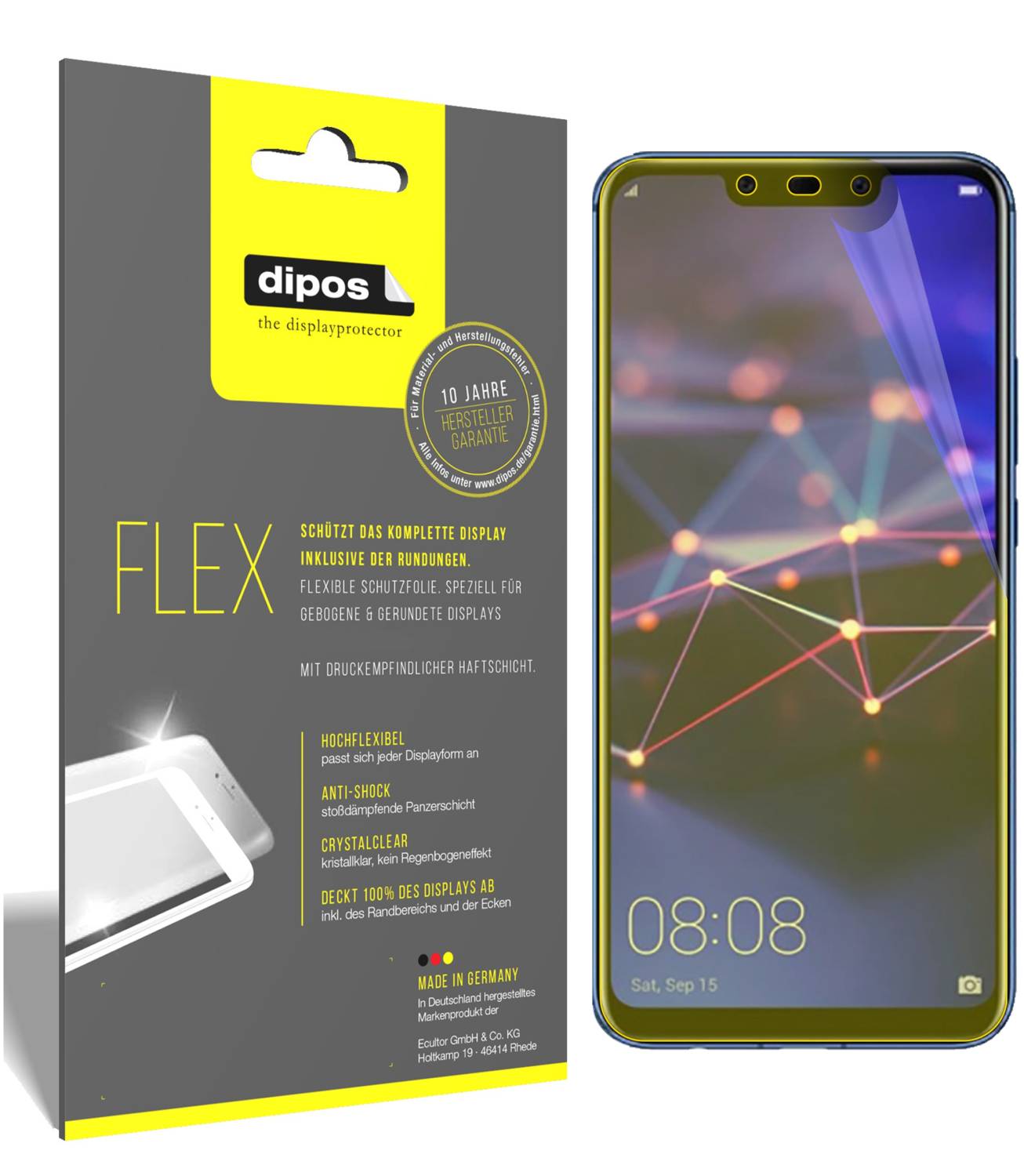 Tapa Trasera Compatible Con Huawei Mate 20 Lite Sne-lx1 Azul | Meses