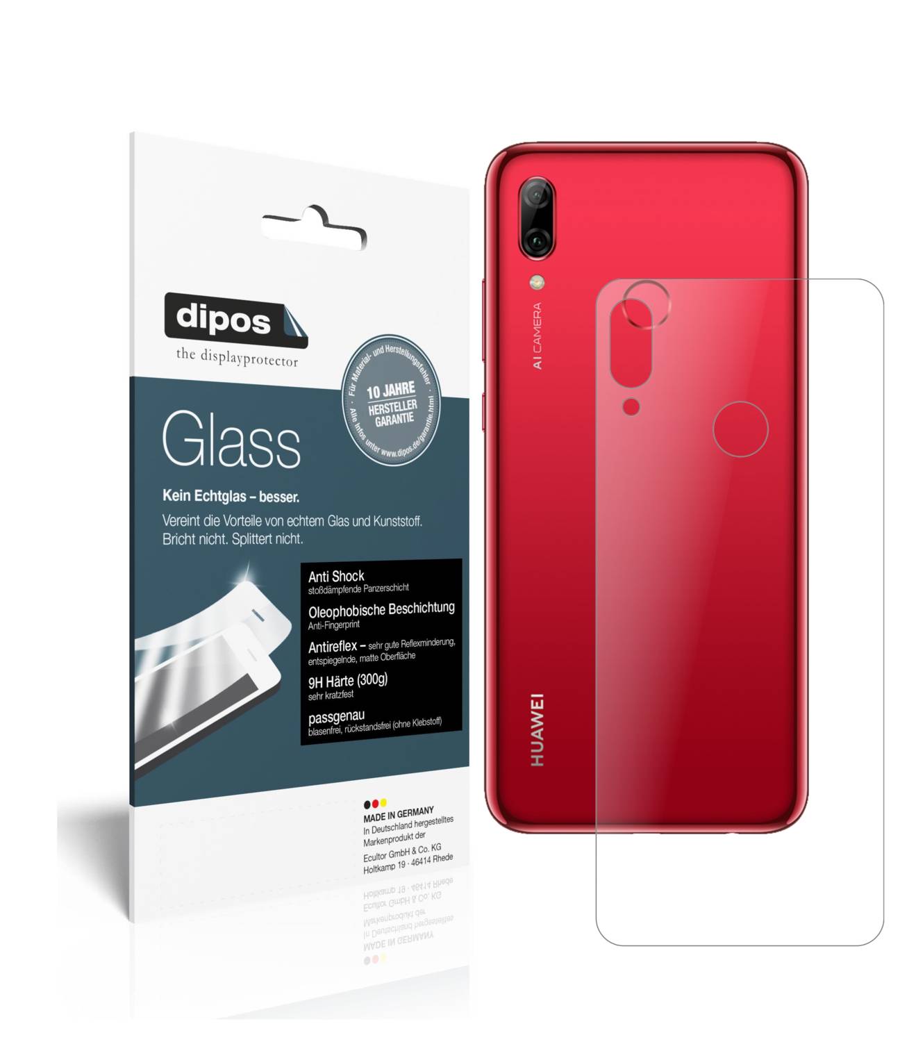 2x Panzerfolie Für Huawei Y6p Antishock Premium Panzerfolie