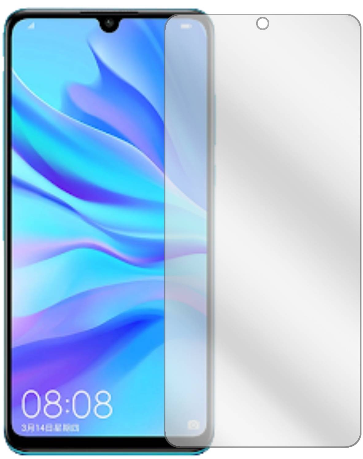 Dipos 2 Pellicole Protettive Per Huawei P30 Lite New Edition, Cristallo Trasparente HD, Taglio Laser, Made In Germany, Antigraffio