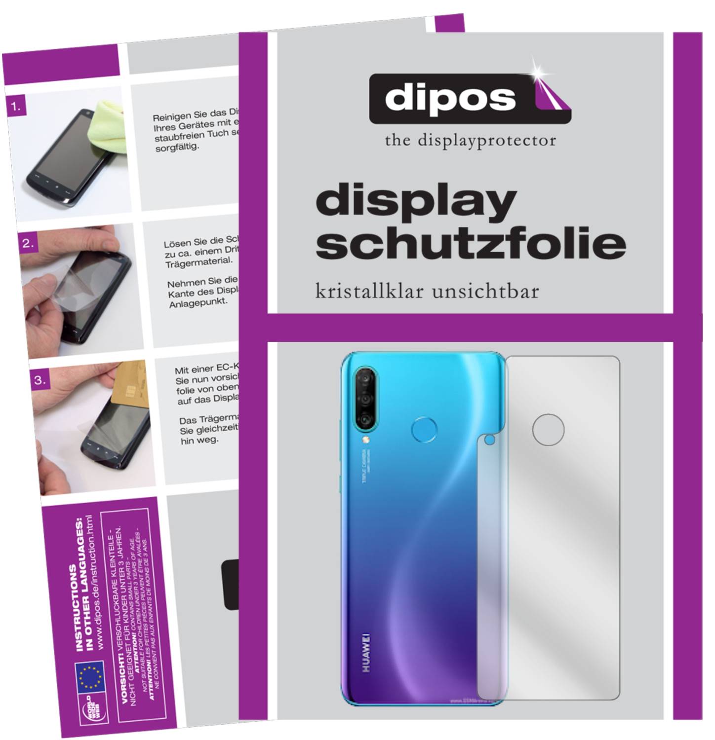 dipos I 6X Pellicola Protettiva Compatibile con Huawei Y625 Pellicola