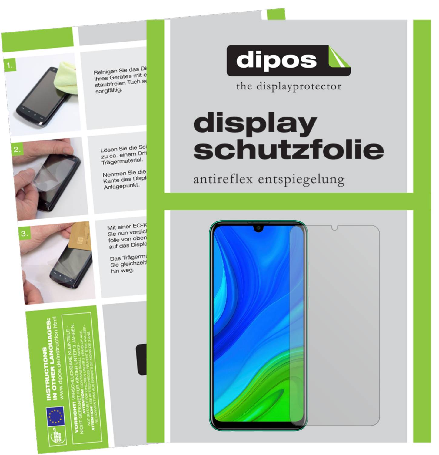 5x Pellicola Protettiva per Doro 8080 Protezione Schermo Antiriflesso dipos