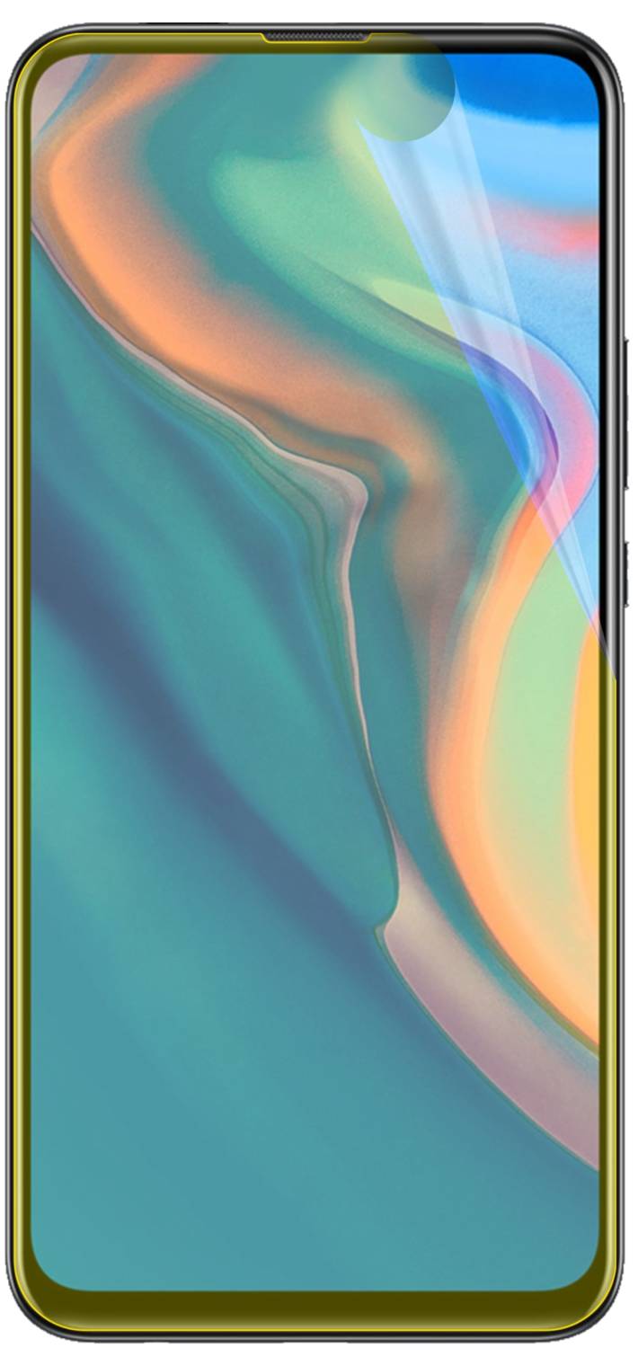 Dipos FLEX 3x Pellicola Protettiva Per Huawei Y7 Prime (2019) | Copertura Totale Display Curvo | Anti-urto Trasparente