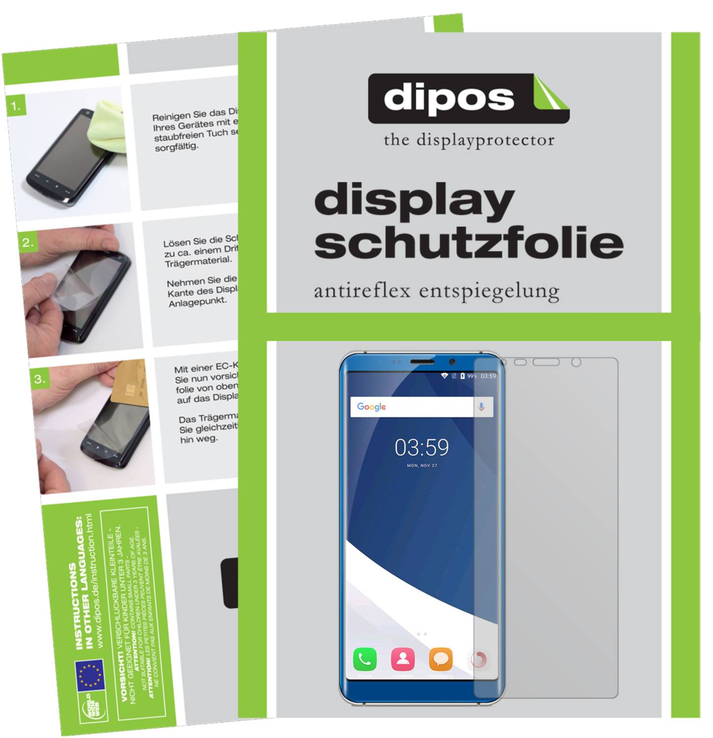 Dipos 6x Matte Schutzfolie Für Panasonic Lumix LX100 – Kratzfester Displayschutz, Antireflex