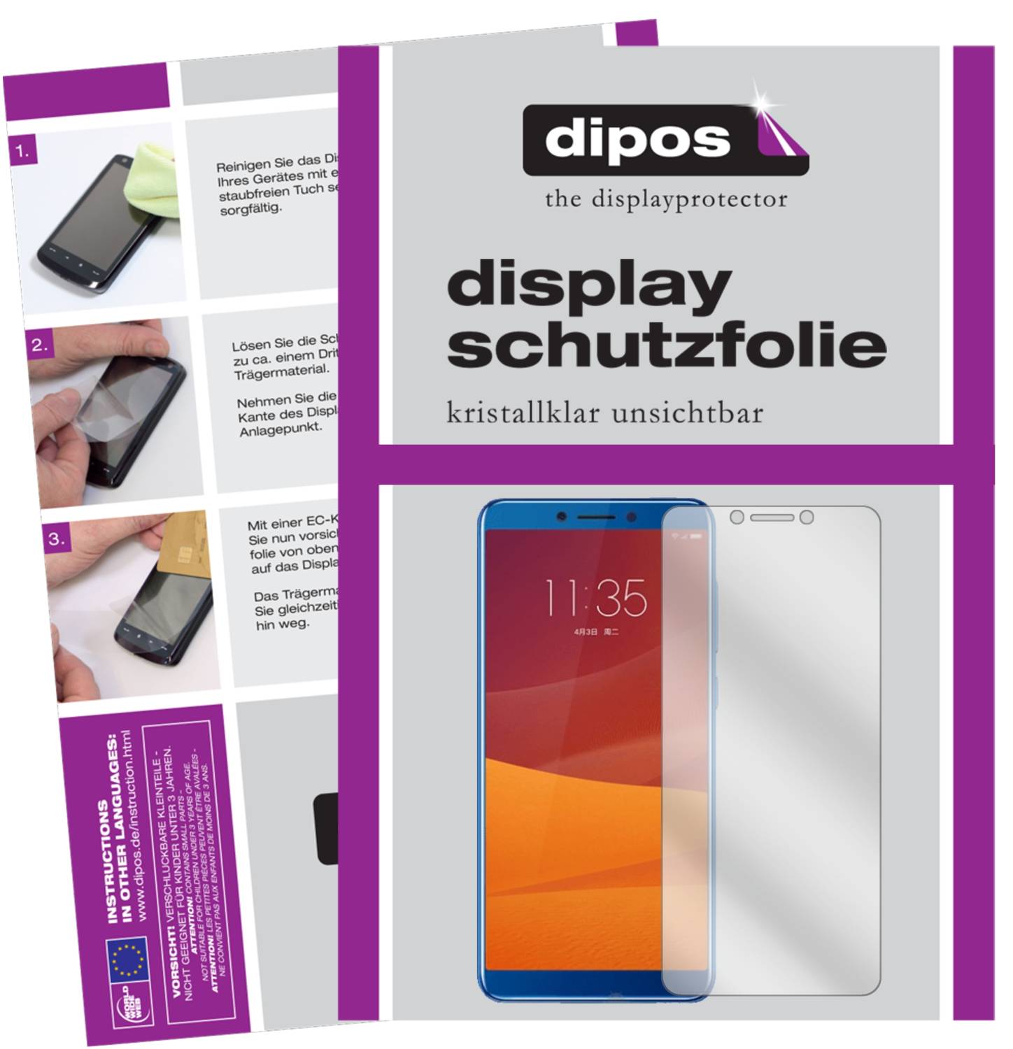 Pellicola Prottetiva Per Lenovo Tab One 8.7 Zoll Protezione Vista 4 Modi Dipos  S2 540136031