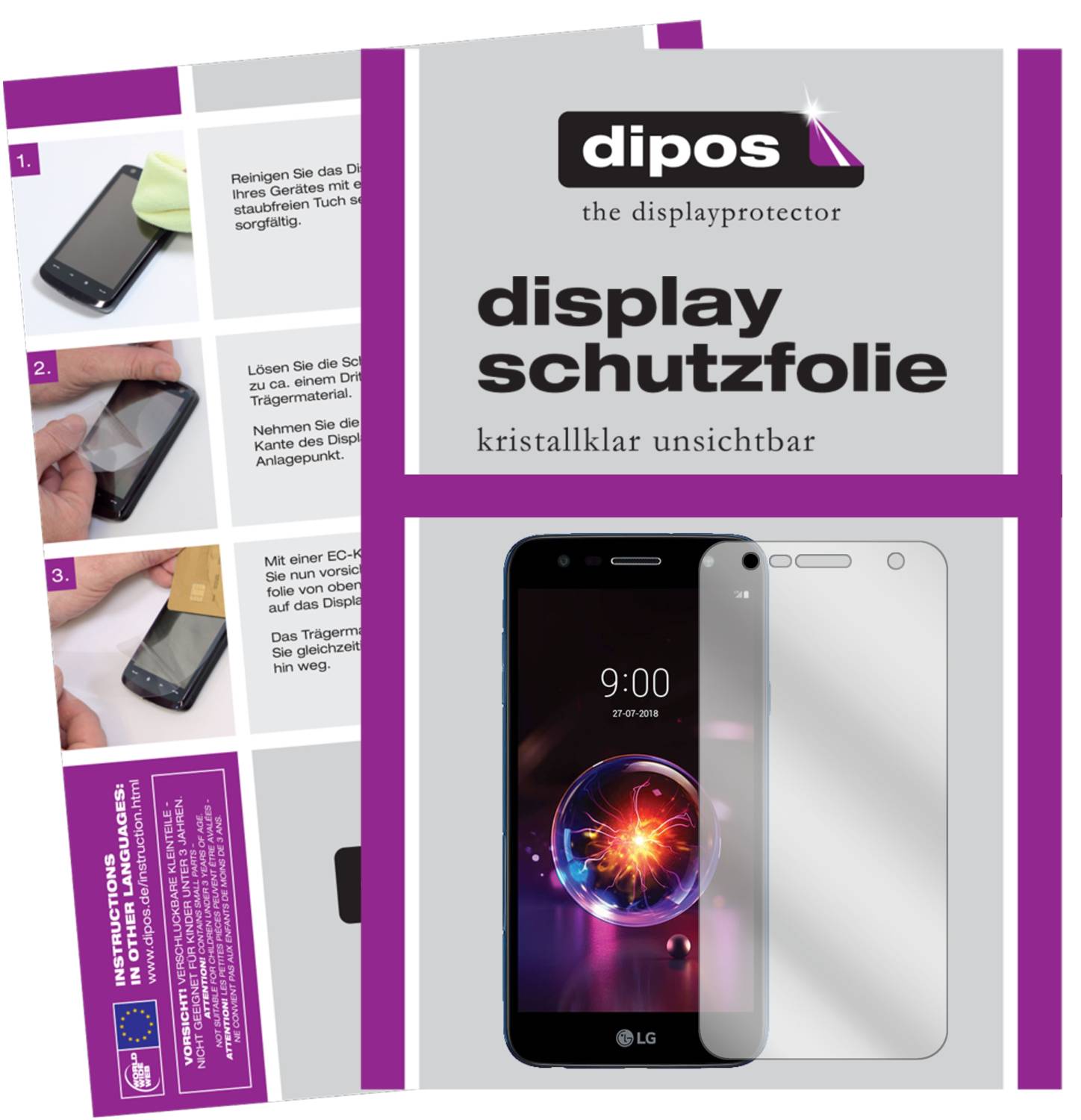 6x Pellicola per Coolpad Cool Play 6 Protettiva Protezione Cristallo dipos