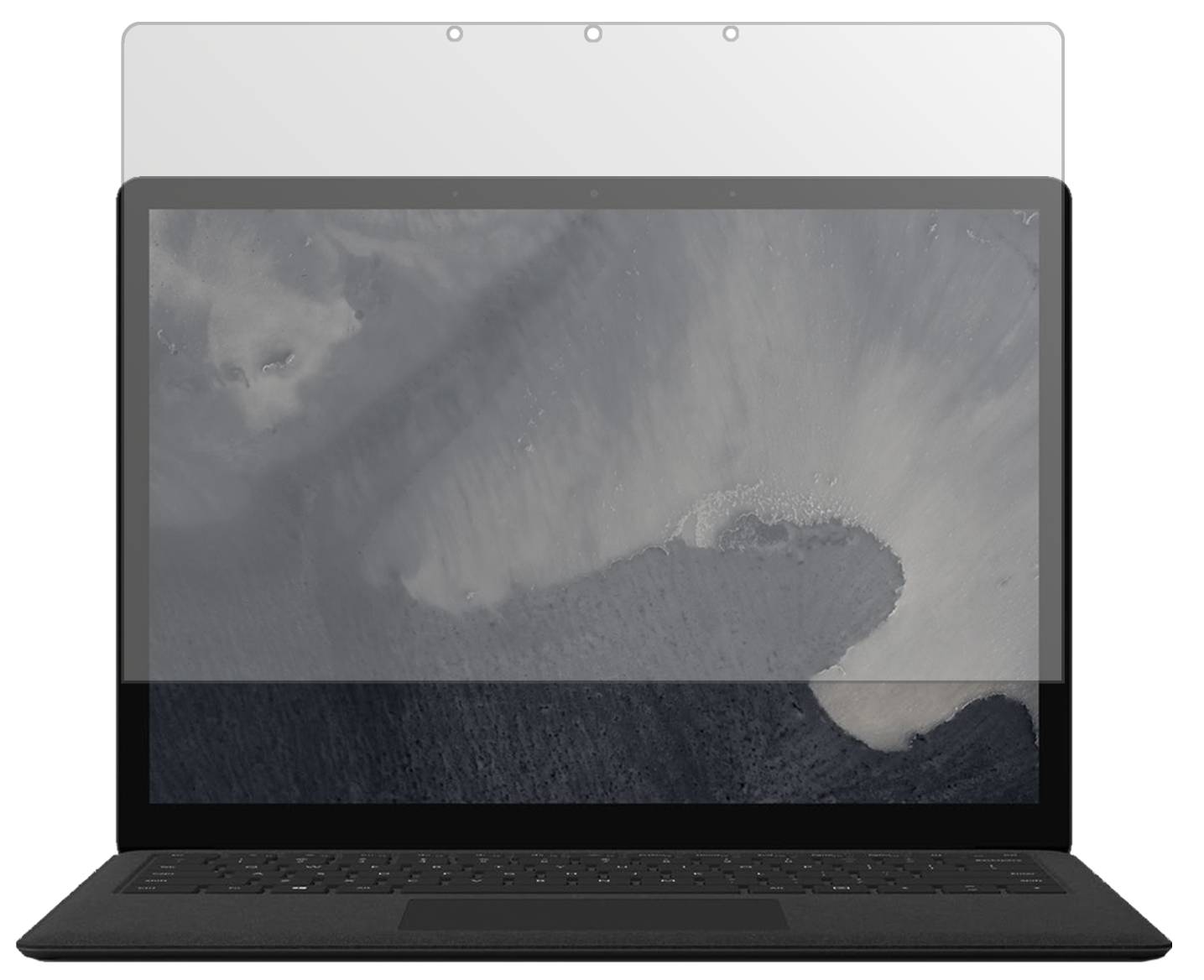 2x Protection pour Microsoft Surface Laptop 2 13.5 Zoll Film d'écran protecteur