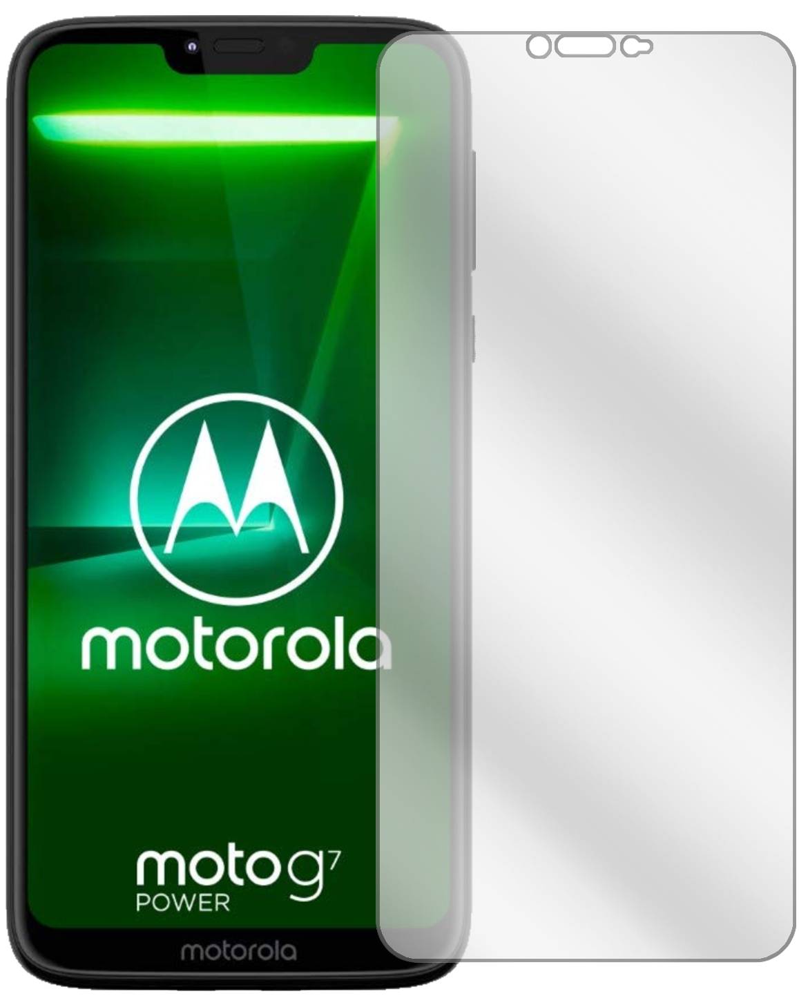 6x Pellicola per Motorola Moto G7 Power Protettiva Protezione Schermo Cristallo