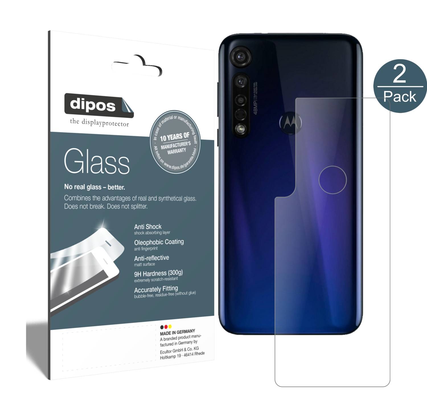 Dipos 6x Pellicola Protettiva Antiriflesso Per Motorola Moto G5s: Made In Germany, Opaca E Anti-impronte