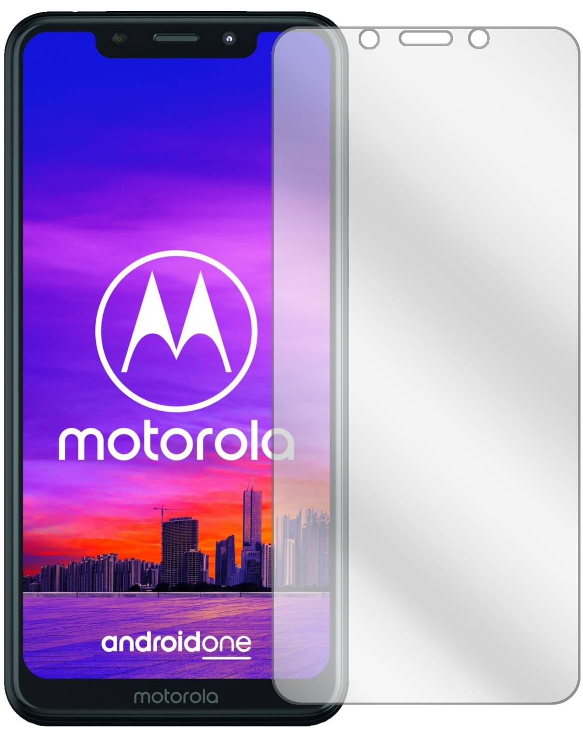 dipos I 6X Pellicola Protettiva Compatibile con Motorola One Vision
