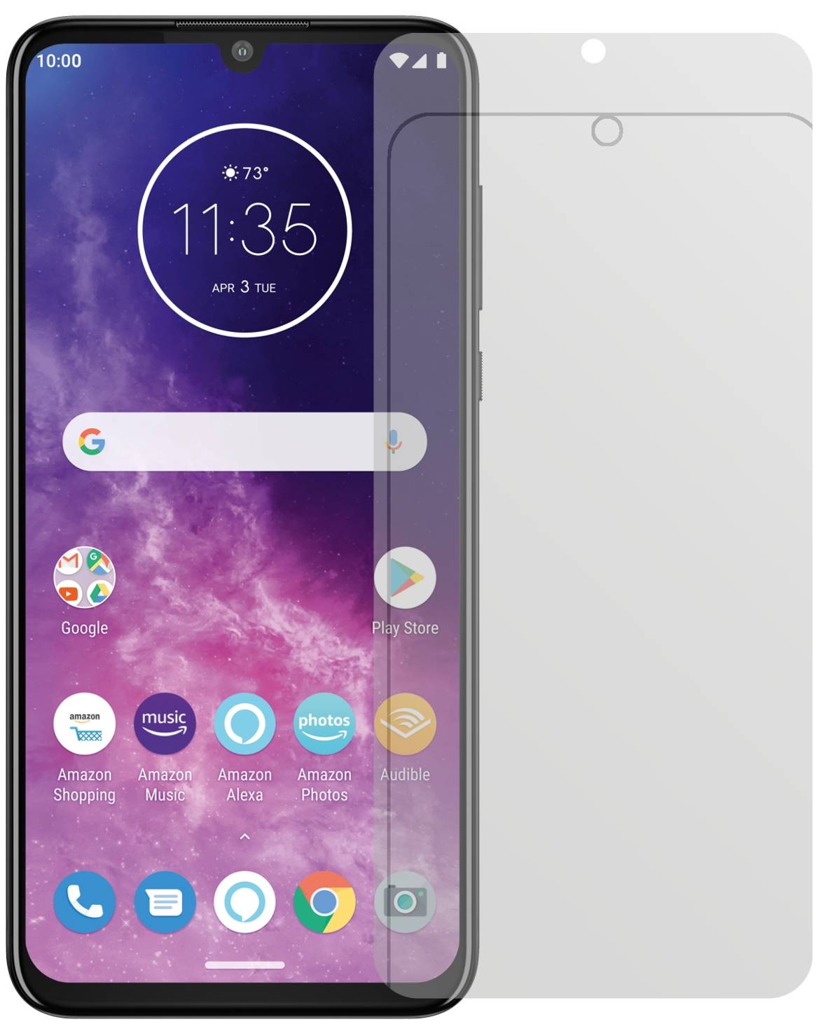 Dipos I 6X Pellicola Protettiva Per Obiettivo Fotocamera Motorola One Zoom – Protezione In Cristallo, HD, Anti Graffio (Made In Germany)