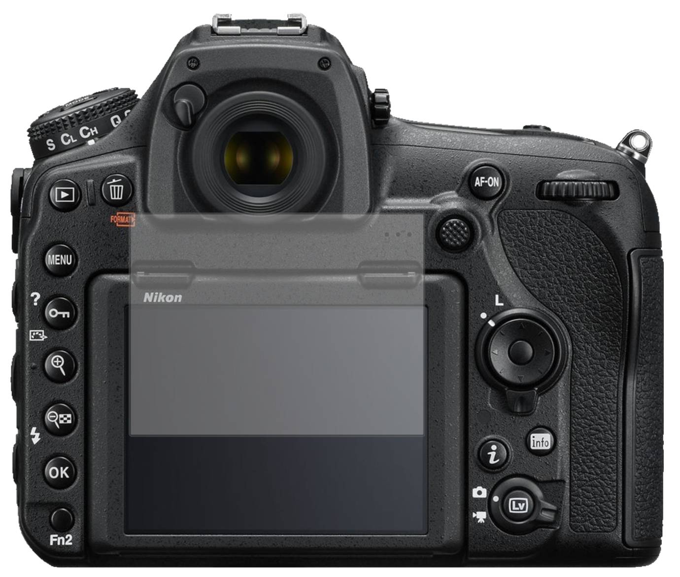 6x Displayschutzfolie Nikon Coolpix P1000 Schutzfolie Klar Folie Displayfolie