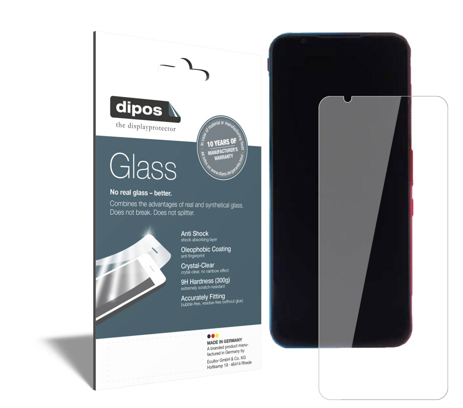 AILIKA- Films protection écran pour smartphone téléphone Nubia Focus