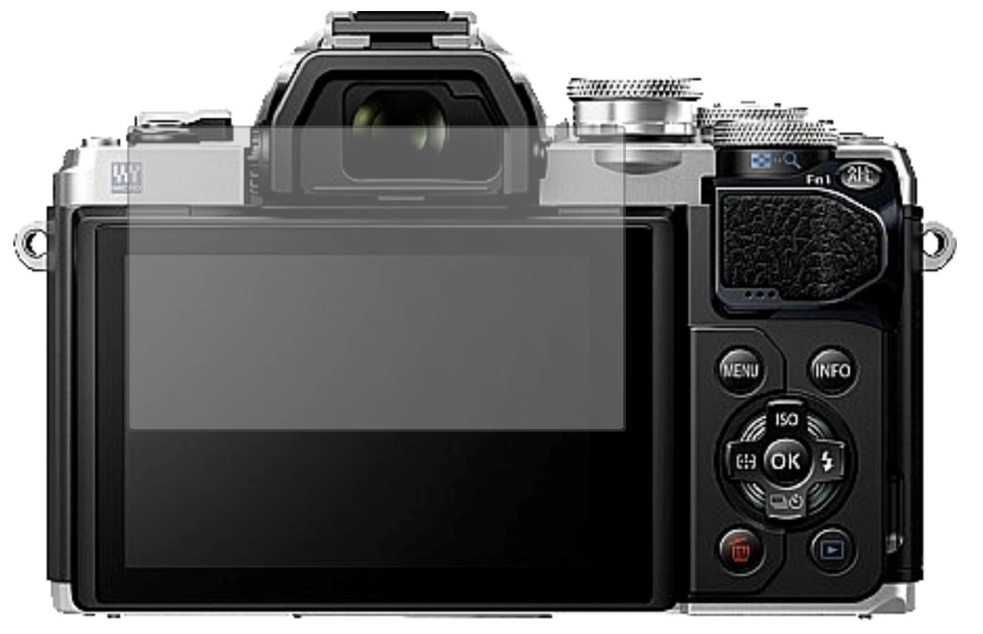 6x Olympus OM-D E-M1 Mark III Schutzfolie matt Displayschutzfolie Folie Display