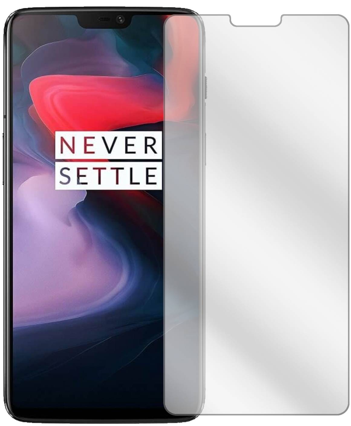 Dipos Pellicola Protettiva Antiriflesso Per OnePlus 6, 2 Pezzi, Opaca, Anti-impronta, Made In Germany