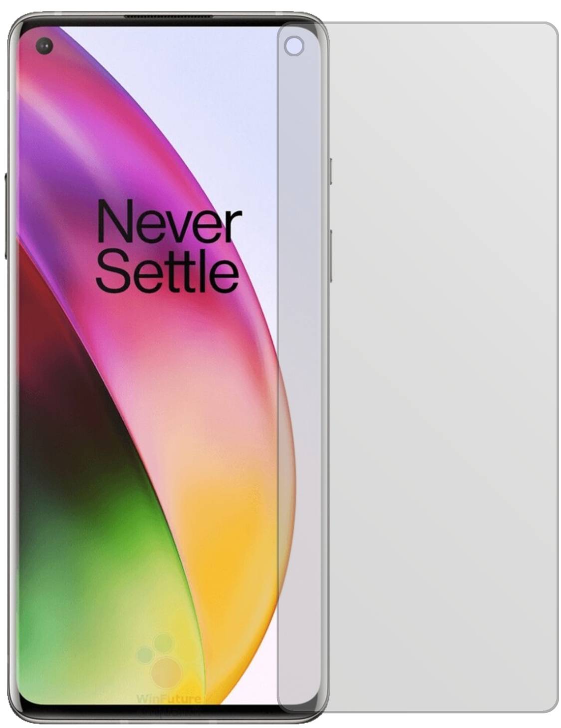 Dipos Pellicola Protettiva Opaca Per OnePlus Nord, Confezione Da 6 (3 Anteriori + 3 Posteriori), Antigraffio E Anti-impronta