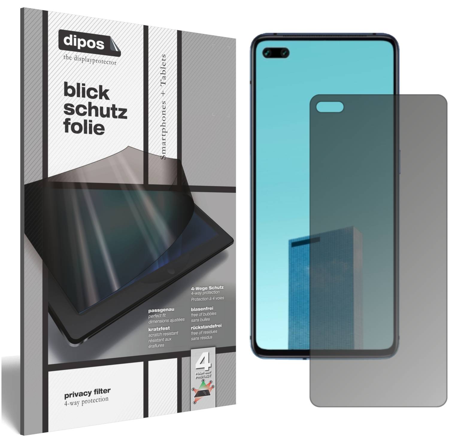 Screen Protector for Oppo A92s Privacy Filter 4Way Protection dipos eBay