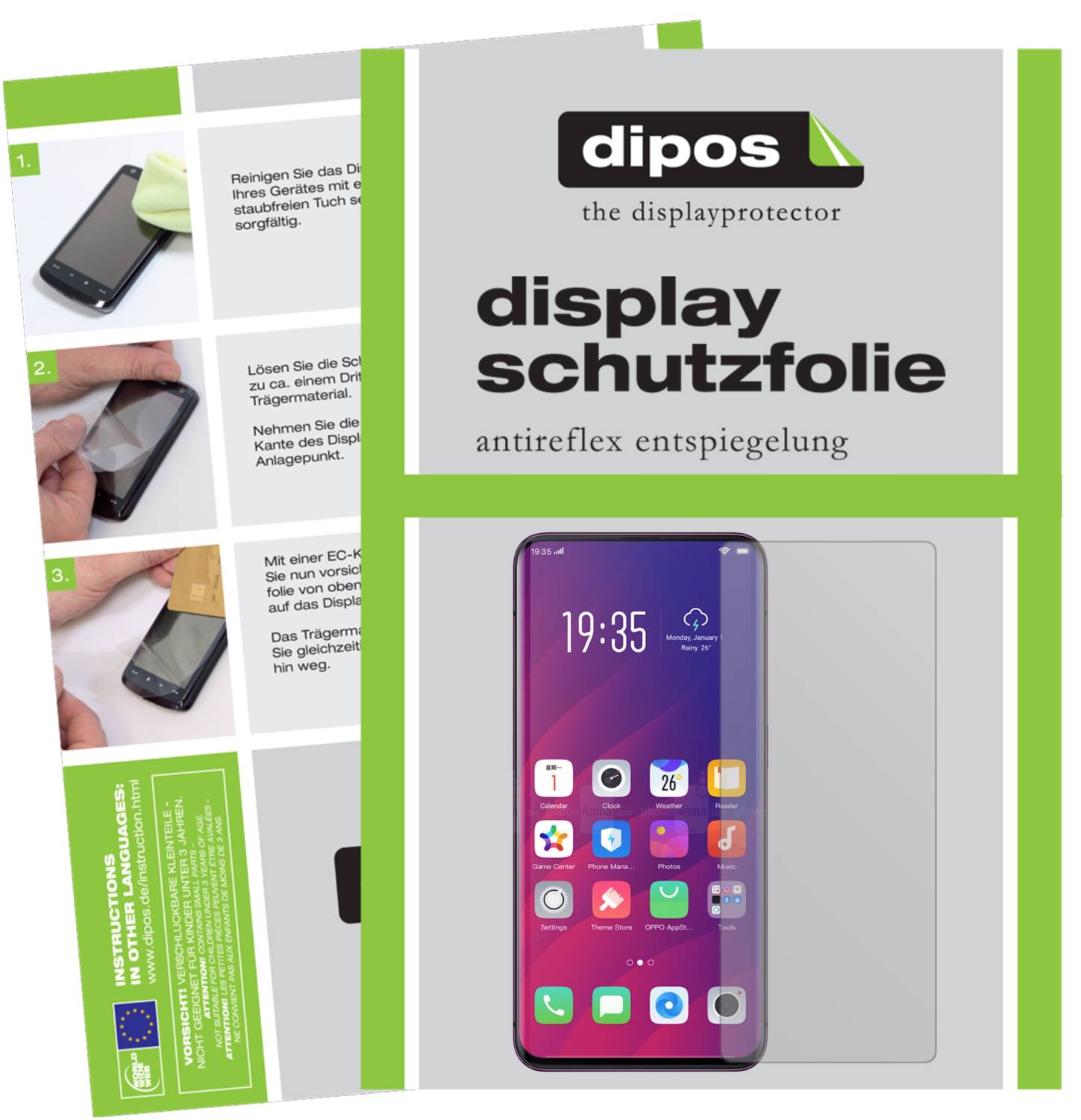 Aiok Pellicola Protettiva Copatibile con Oppo Find X5 PRO, 2 Proteggi