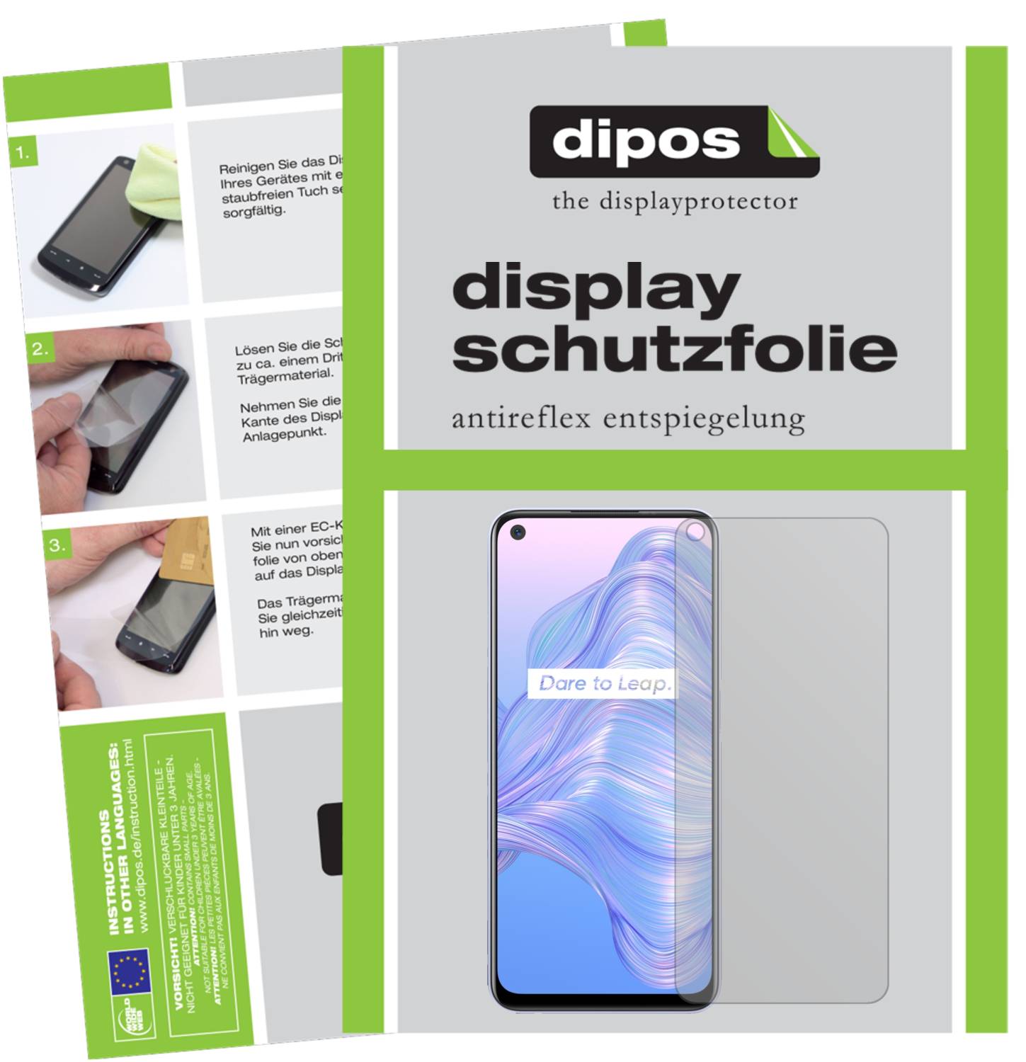 5x Pellicola Protettiva per Oppo Realme 5 Pro Protezione Schermo Antiriflesso
