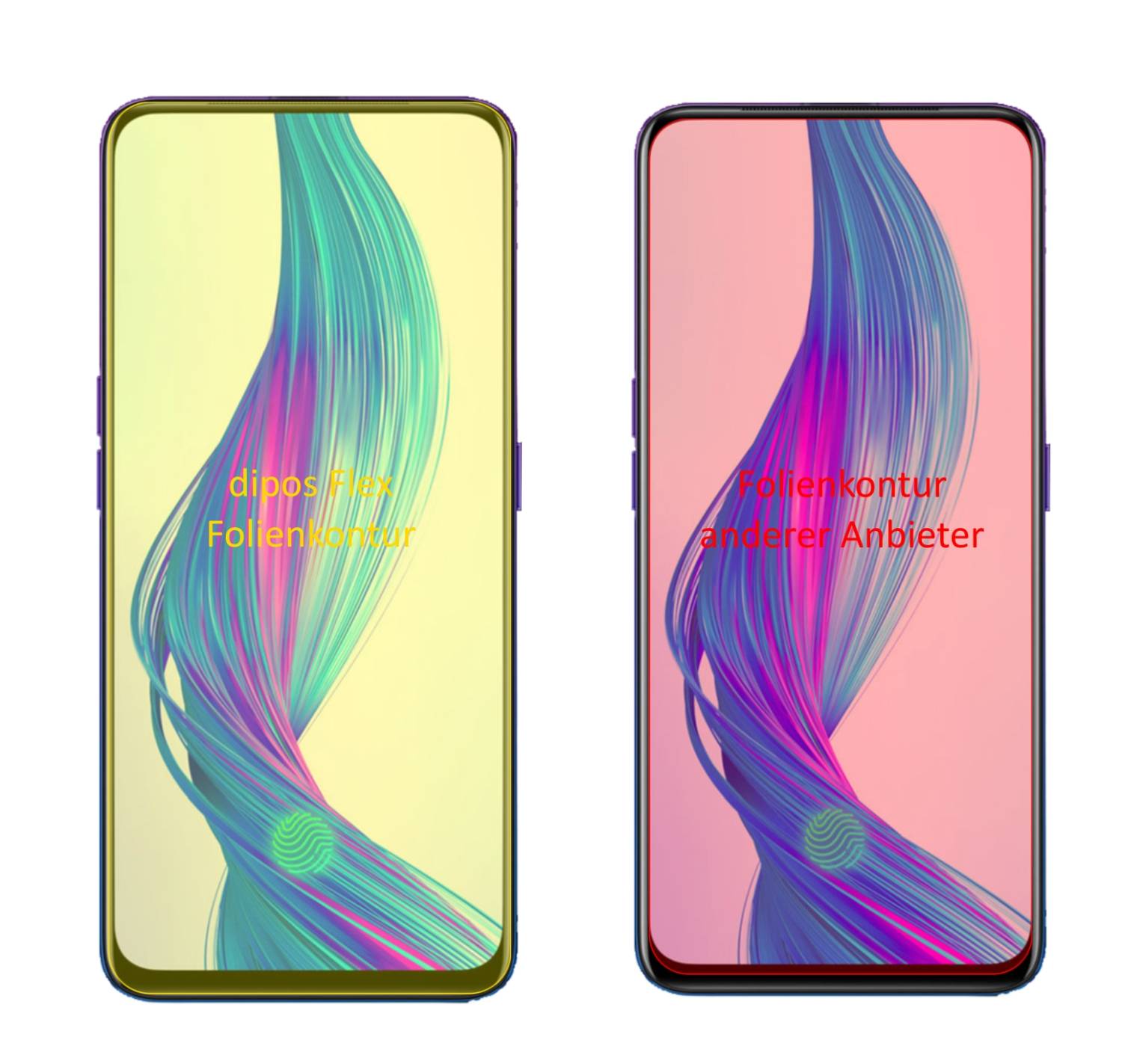 Pellicola Protettiva per Oppo Realme X2 posteriore Protezione Schermo